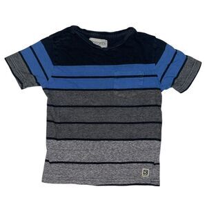 🔥 5 for $30 🔥 Distortion Boys’ Striped Pocket T-Shirt | Size M (5)